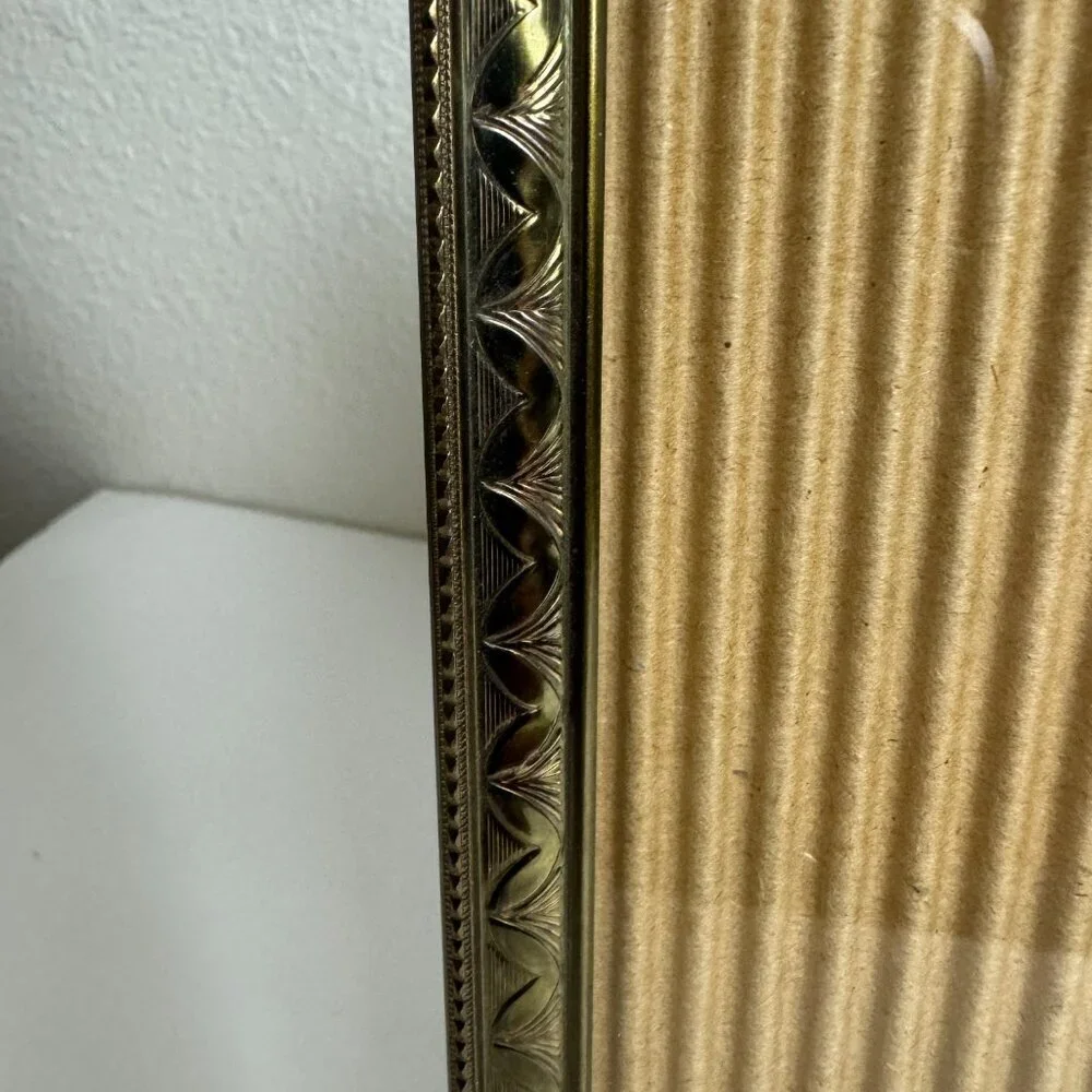 Vintage Metal Picture Frame 8